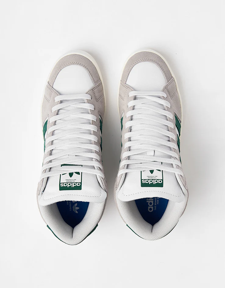adidas Superskate Skate Shoes - Clear Granite/Collegiate Green/Crystal White - Image 8