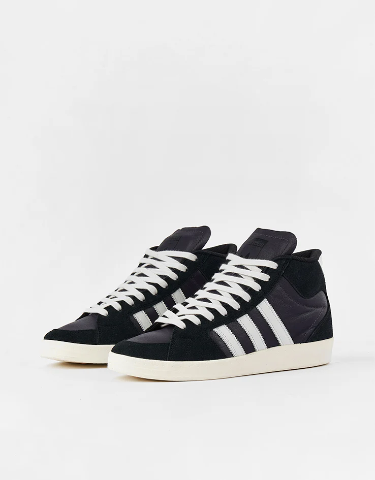 adidas Superskate Skate Shoes - Core Black/Crystal White/Off White - Image 3