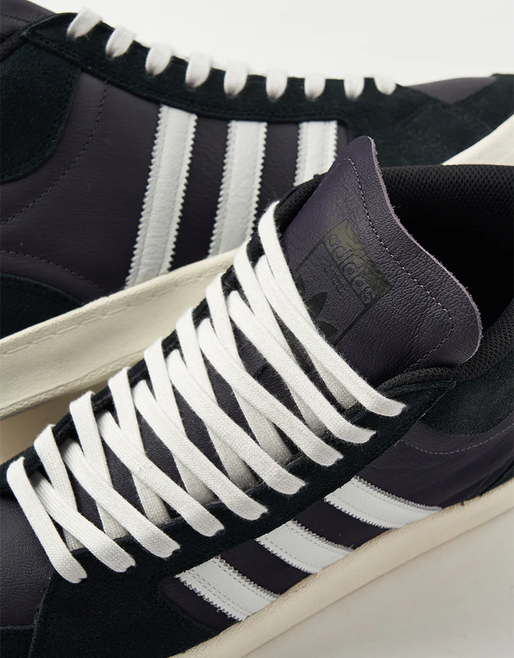 adidas Superskate Skate Shoes - Core Black/Crystal White/Off White - Image 7