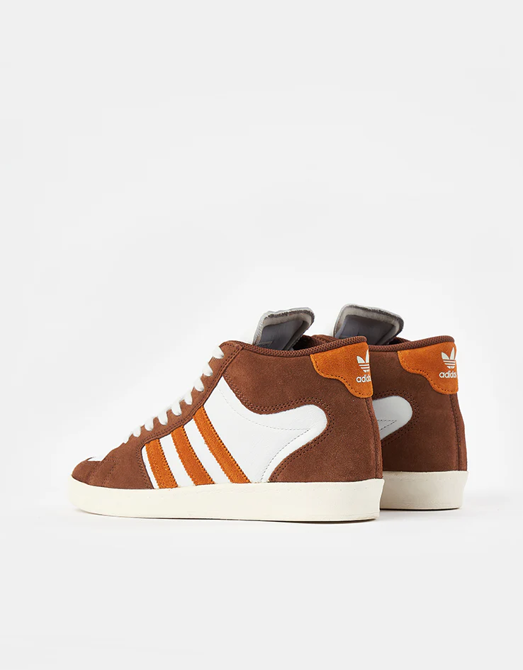 adidas Superskate Skate Shoes - Preloved Brown/Rustic Orange/Crystal White - Image 4