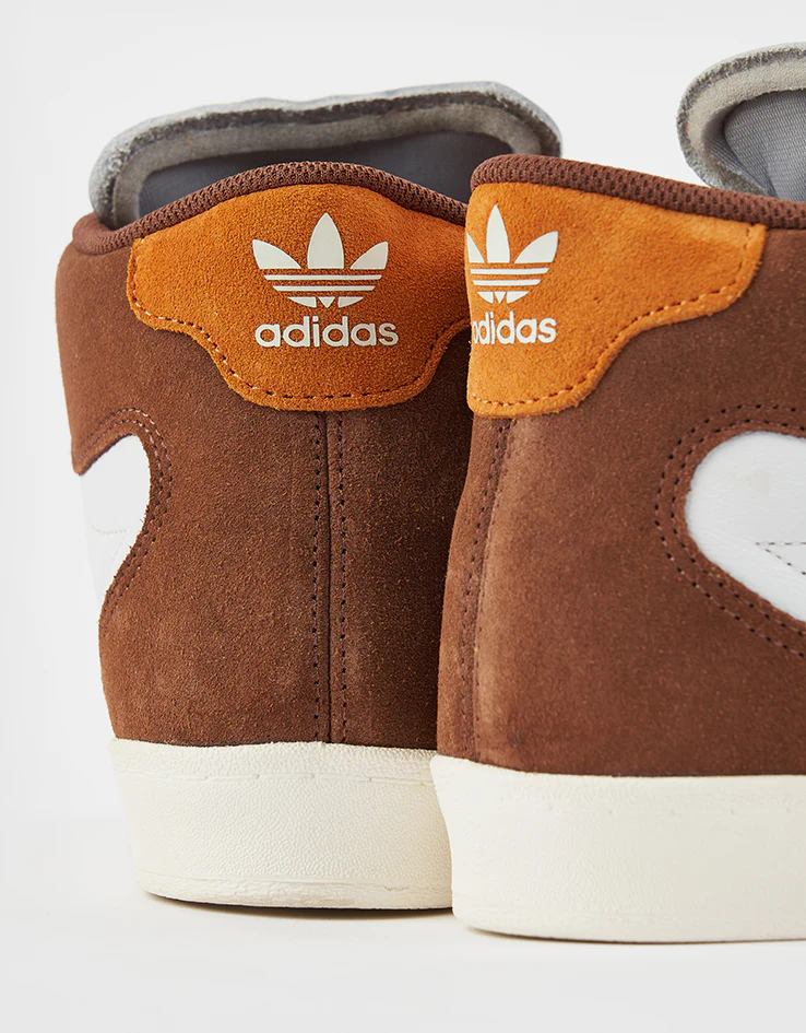 adidas Superskate Skate Shoes - Preloved Brown/Rustic Orange/Crystal White - Image 5