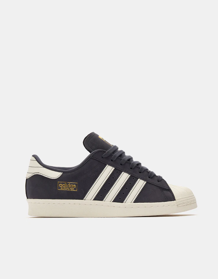adidas Superstar 80 ADV Skate Shoes - Aurora Onix/Chalk White/Off White