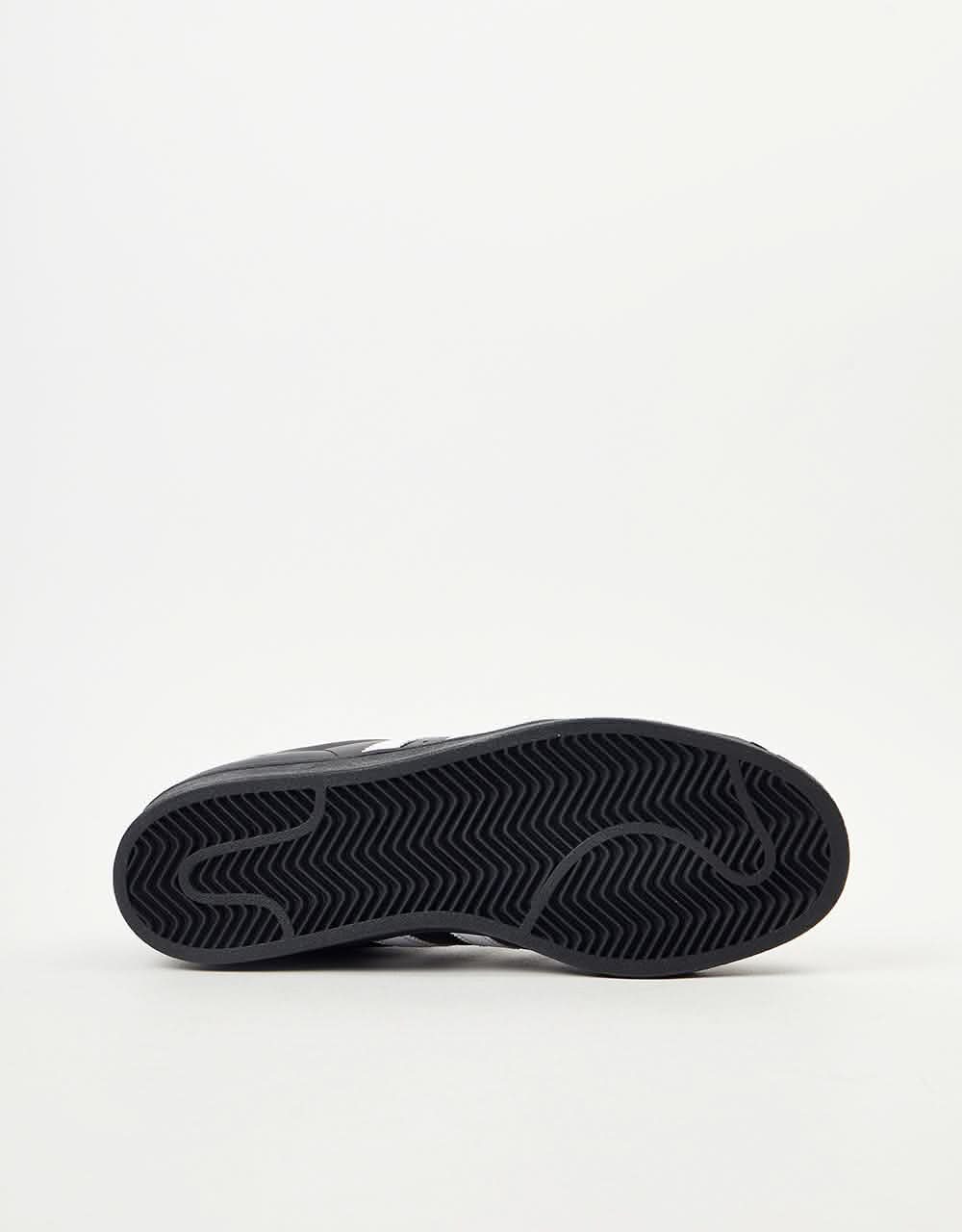 adidas Superstar ADV Skate Shoes - Core Black/White/White - Image 2