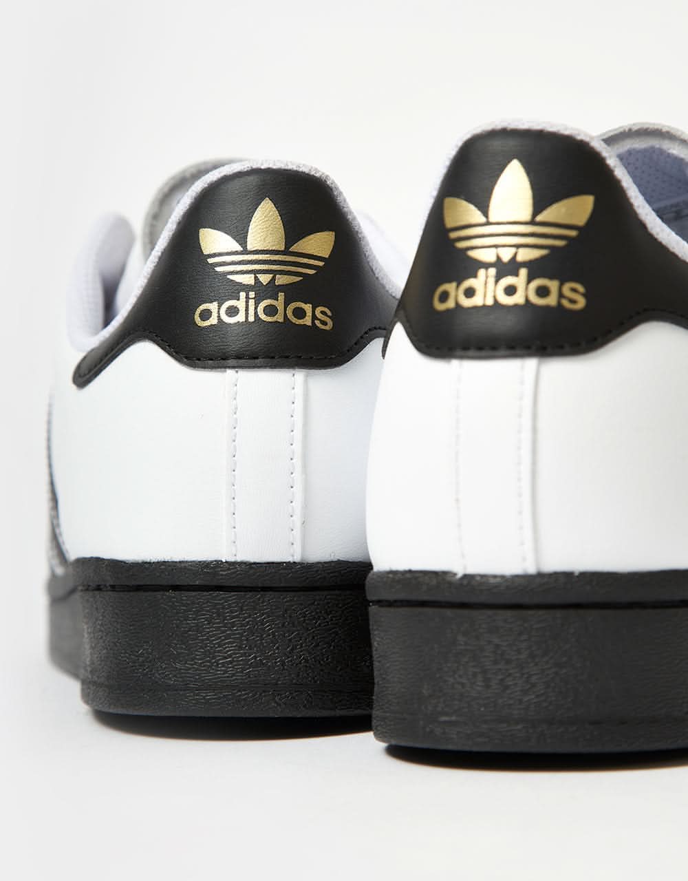 adidas Superstar ADV Skate Shoes - White/Core Black/Core Black - Image 7