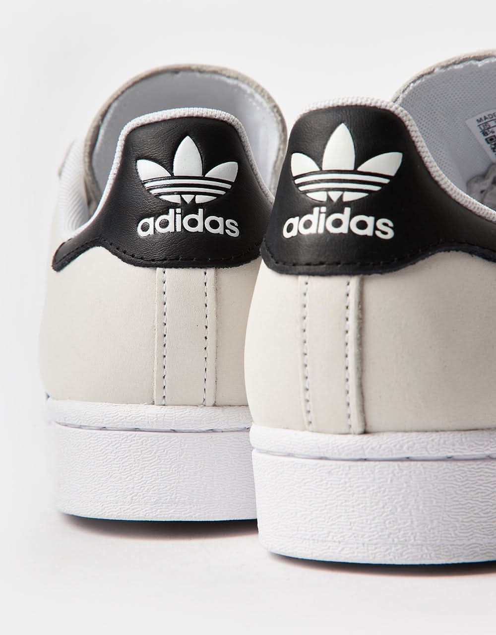 adidas Superstar ADV Skate Shoes - White/Core Black/Gold Metallic - Image 6