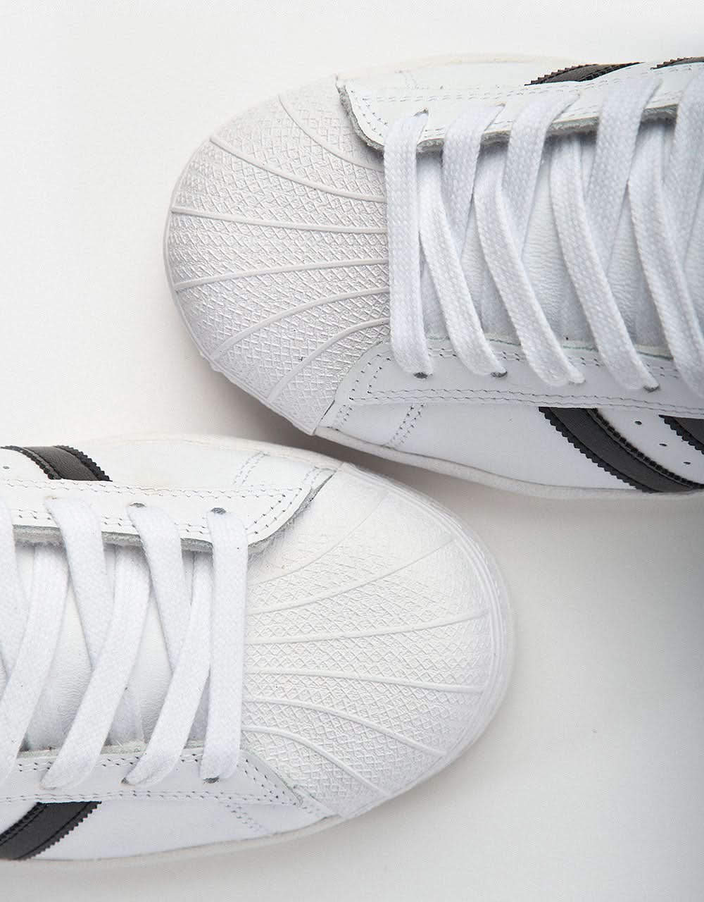 adidas Superstar ADV Skate Shoes - White/Core Black/White - Image 5
