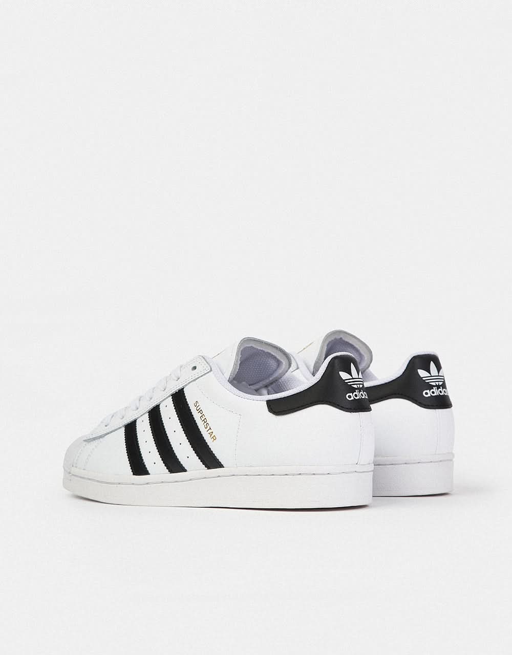 adidas Superstar ADV Skate Shoes - White/Core Black/White - Image 7