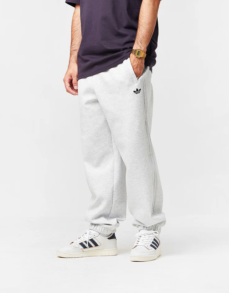 adidas Tech Fleece Pant - Light Grey Heather/Black