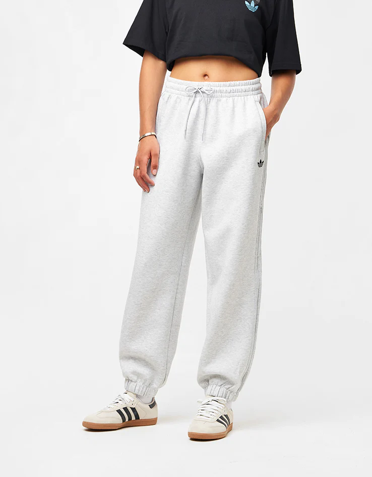 adidas Tech Fleece Pant - Light Grey Heather/Black - Image 8