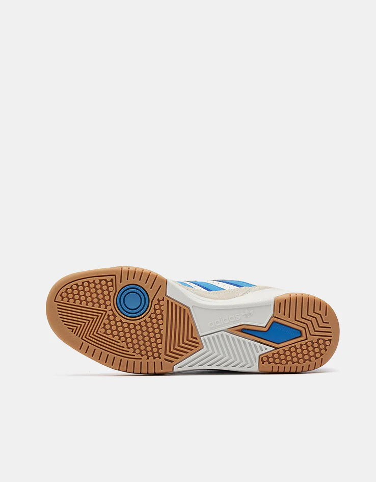 adidas Tekkira Cup Skate Shoes - White/Bright Blue/Lucid Blue - Image 8