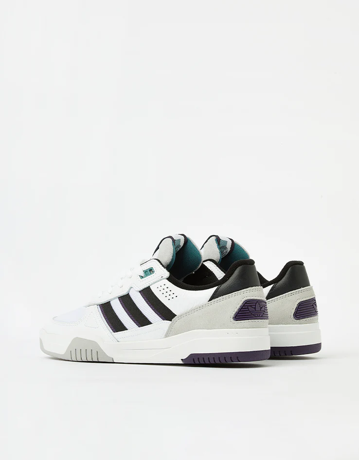 adidas Tekkira Cup Skate Shoes - White/Core Black/Aurora Plum - Image 4