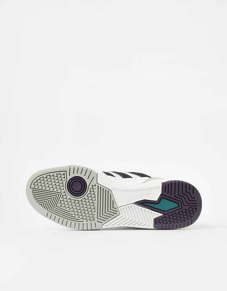 adidas Tekkira Cup Skate Shoes - White/Core Black/Aurora Plum - Image 8