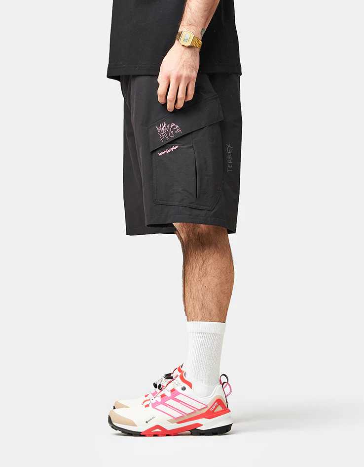 adidas Terrex x Gonz Shmoofoil Cargo Shorts - Black - Image 2