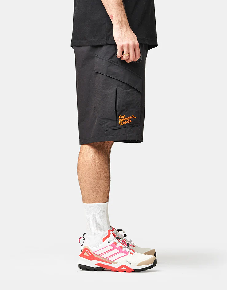 adidas Terrex x Gonz Shmoofoil Cargo Shorts - Black - Image 3