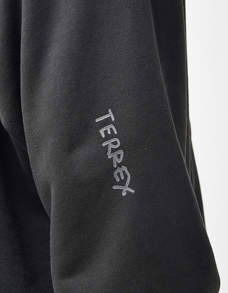 adidas Terrex x Gonz Shmoofoil XPL Pullover Hoodie - Black - Image 6