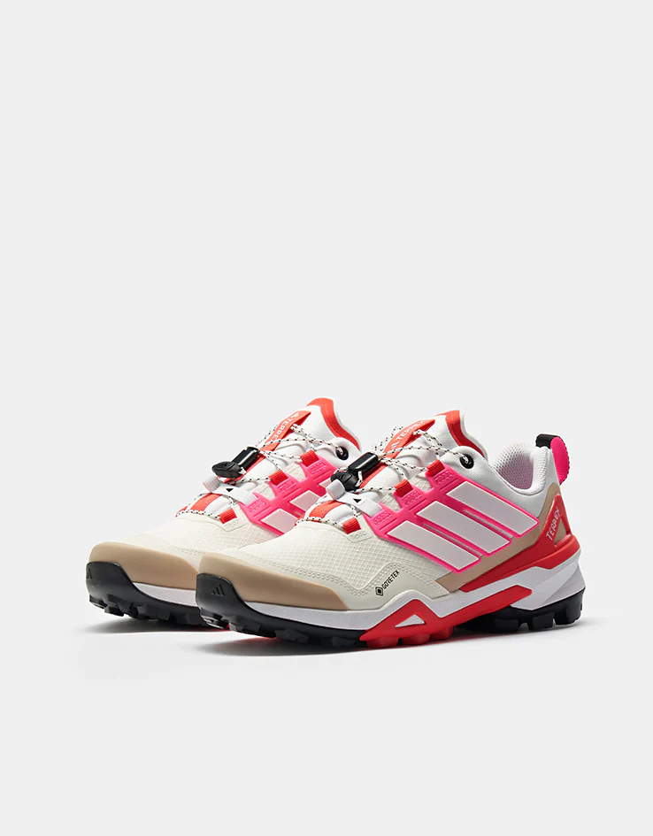 adidas Terrex x Gonz Skychaser Shmoofoil GTX Trail Shoes - Bliss Pink/White/Lucid Pink - Image 3
