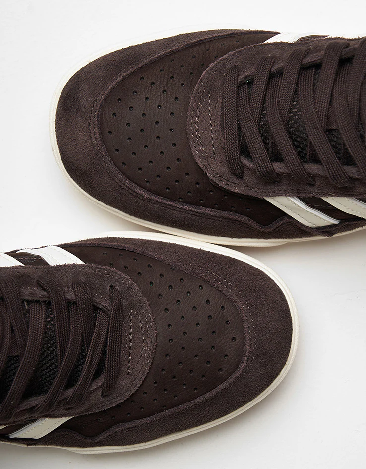 adidas Tyshawn II Skate Shoes - Aurora Coffee/Off White/Chalk White - Image 6