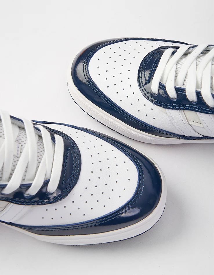 adidas Tyshawn II Skate Shoes - Collegiate Navy/White/Grey - Image 6
