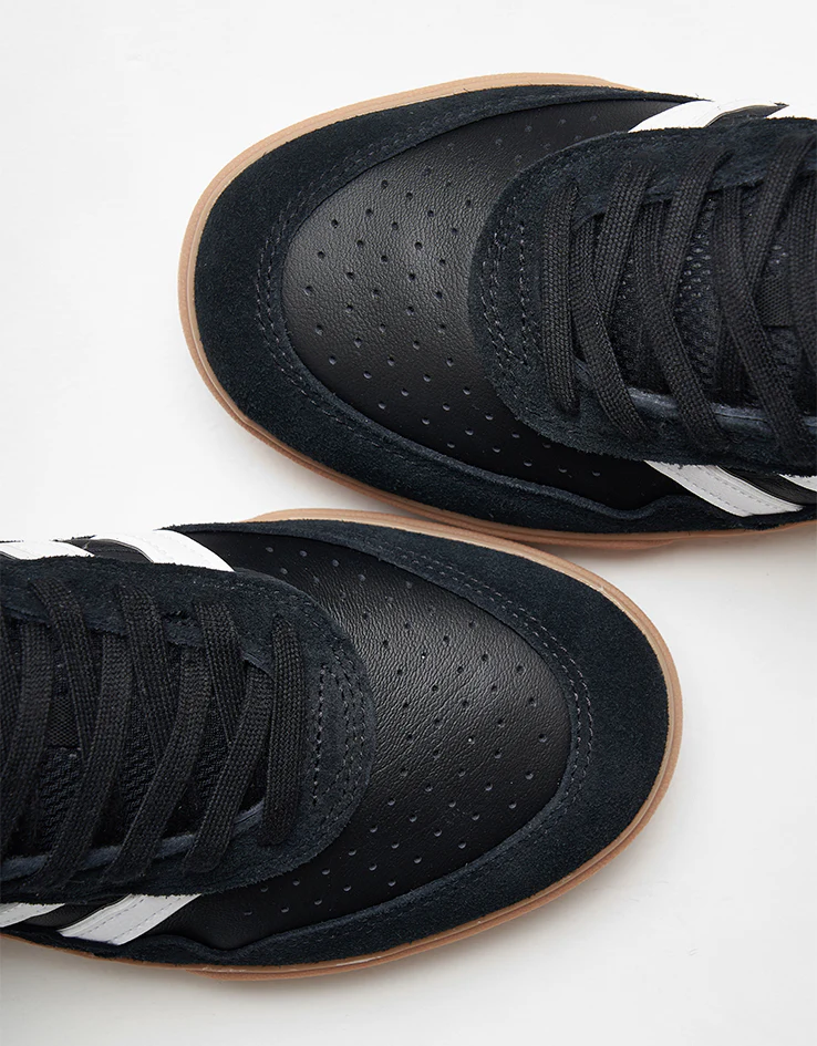 adidas Tyshawn II Skate Shoes - Core Black/Gum - Image 6