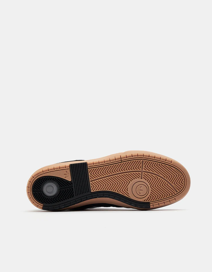 adidas Tyshawn II Skate Shoes - Core Black/Gum - Image 7