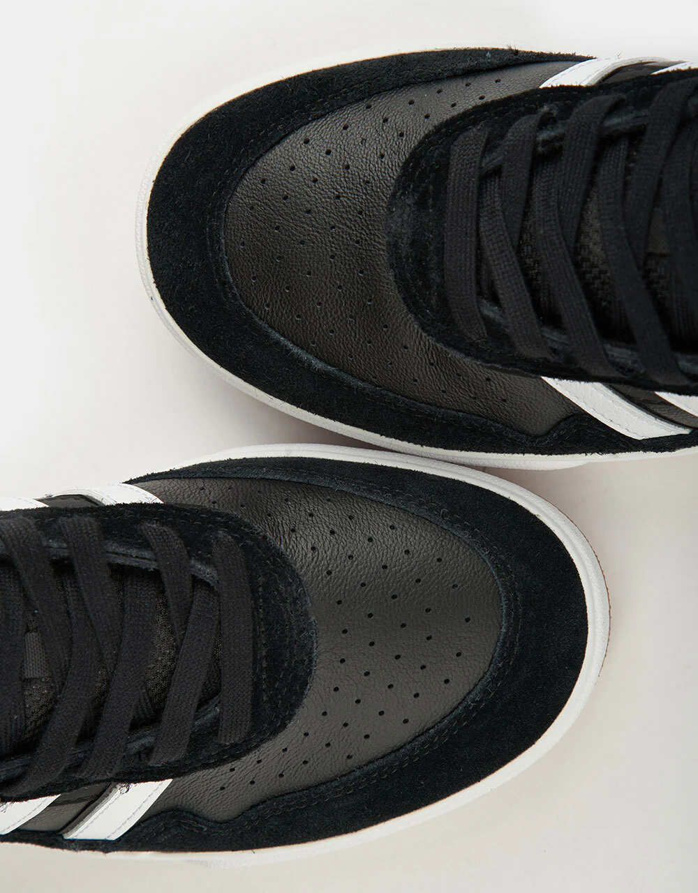adidas Tyshawn II Skate Shoes - Core Black/White/Gum - Image 7