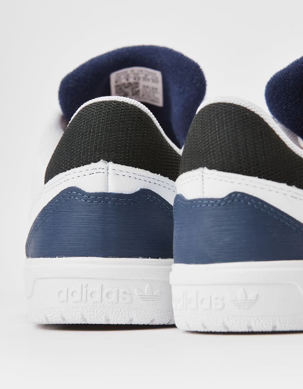adidas Tyshawn II Skate Shoes - White/Core Black/Collegiate Navy - Image 8