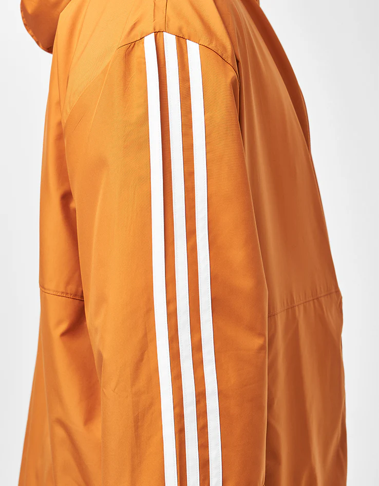 adidas Windbreaker Jacket - Rustic Orange/White - Image 4