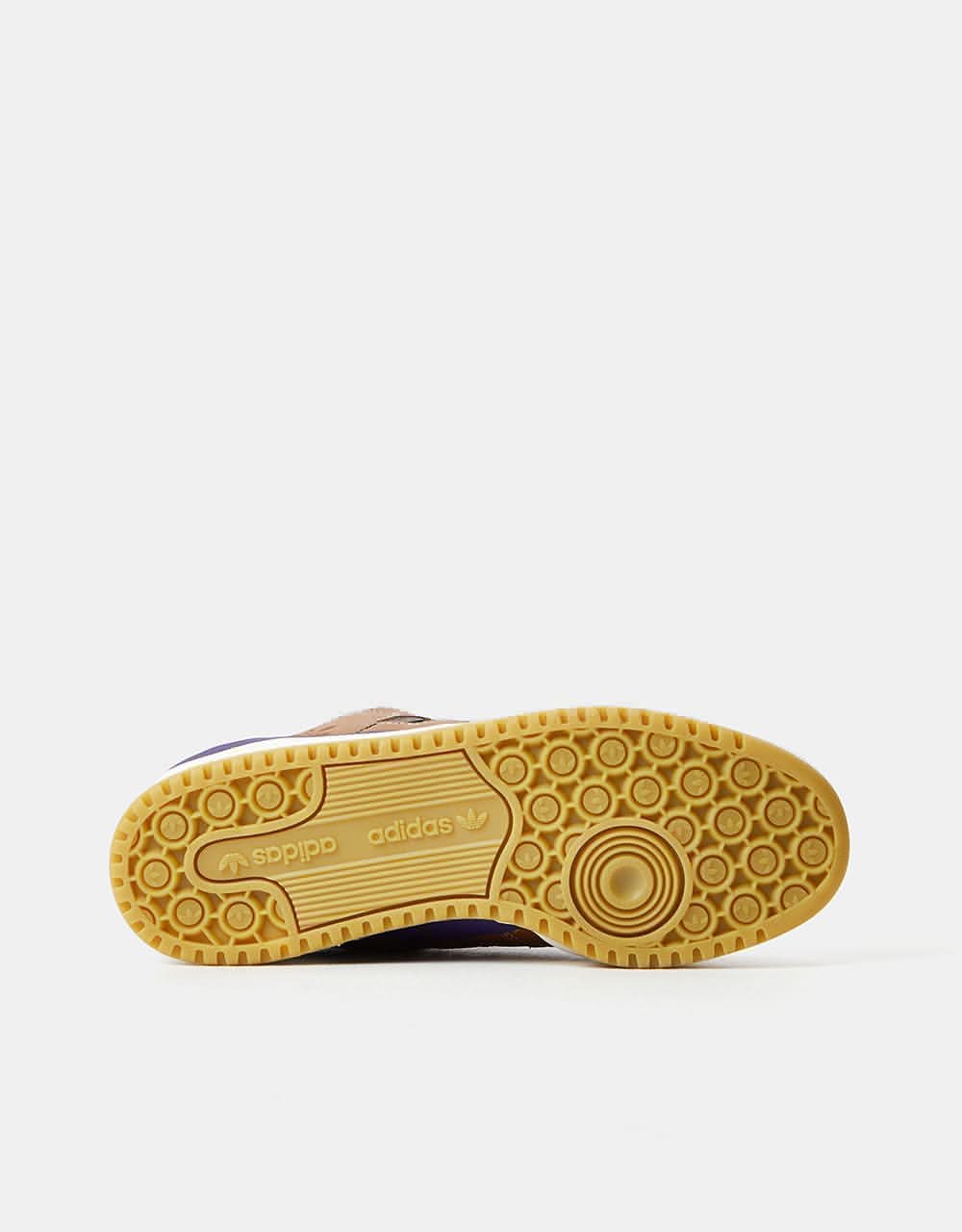 adidas x Heitor Forum 84 ADV Skate Shoes - Wild Brown/Cardboard/Dark Brown - Image 2