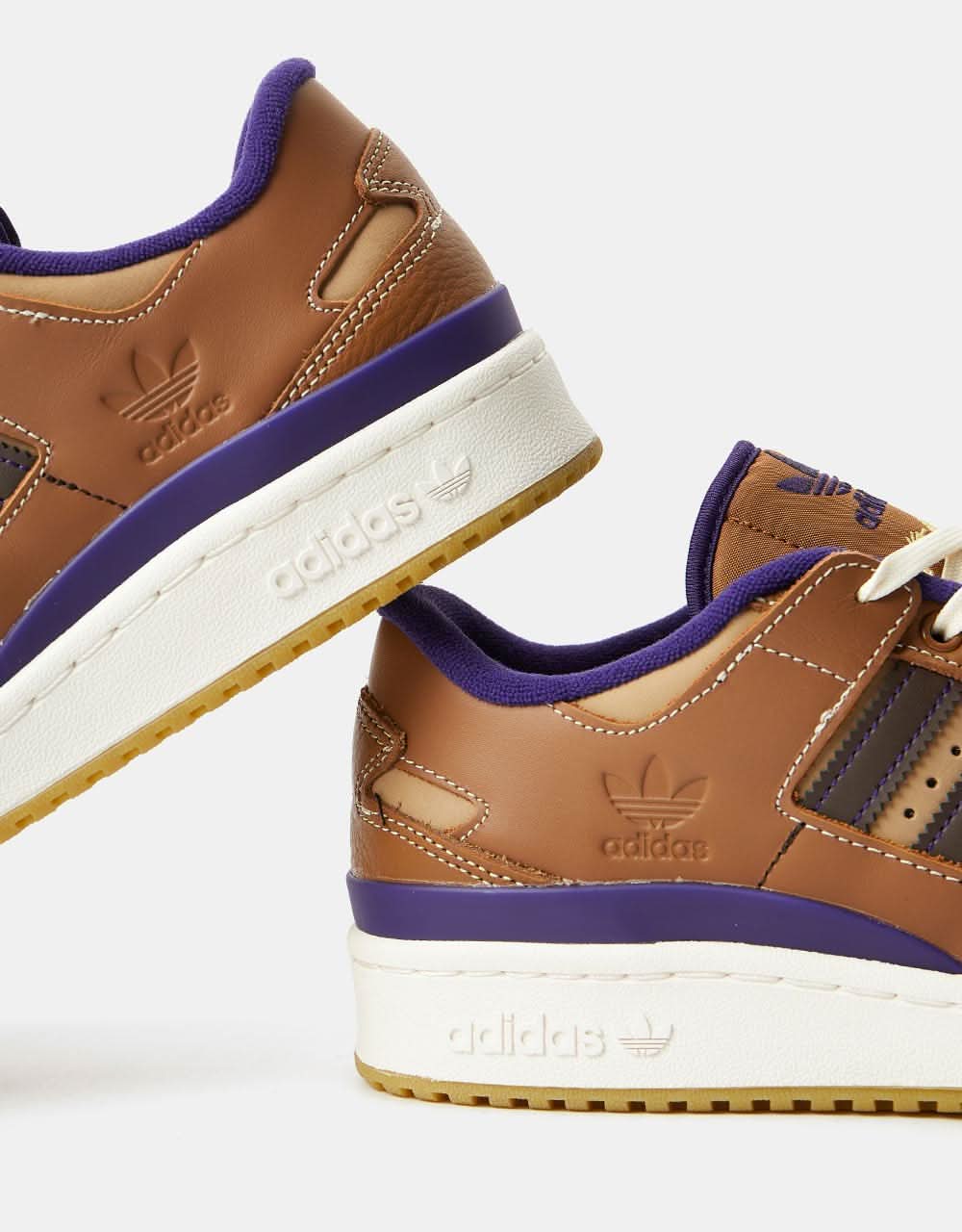 adidas x Heitor Forum 84 ADV Skate Shoes - Wild Brown/Cardboard/Dark Brown - Image 9