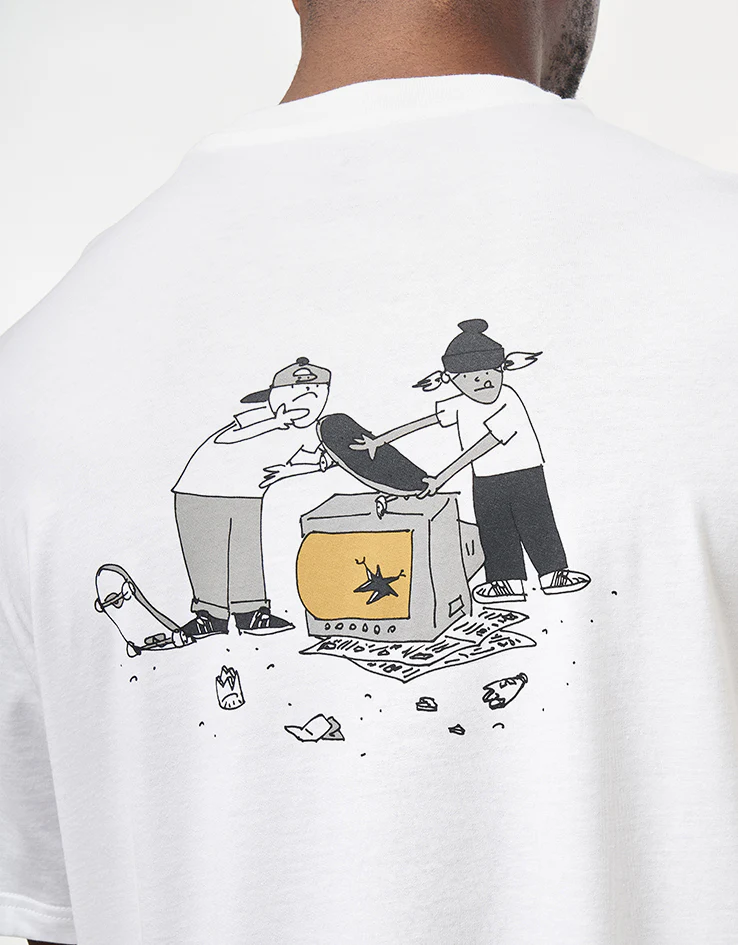 adidas x Henry Jones Trash T-Shirt - White - Image 3