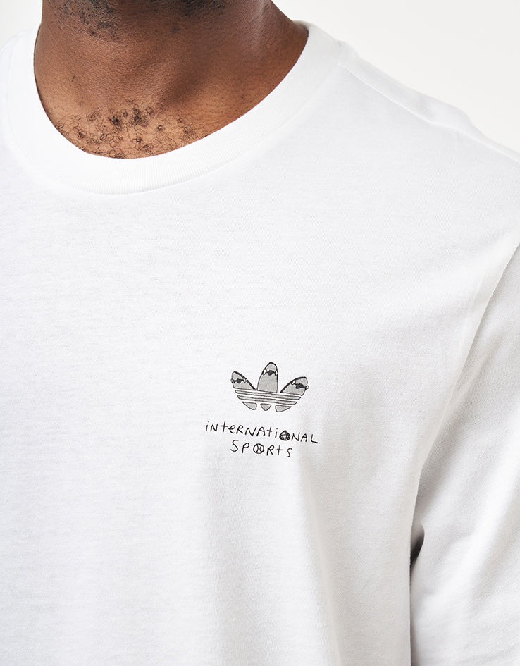 adidas x Henry Jones Trash T-Shirt - White - Image 4