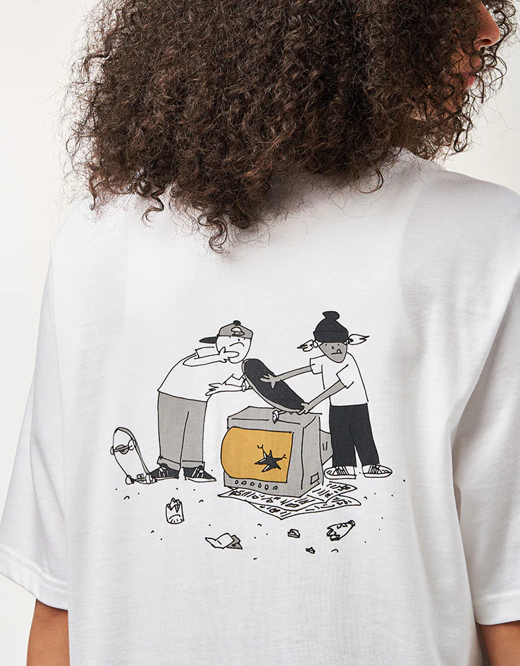 adidas x Henry Jones Trash T-Shirt - White - Image 7