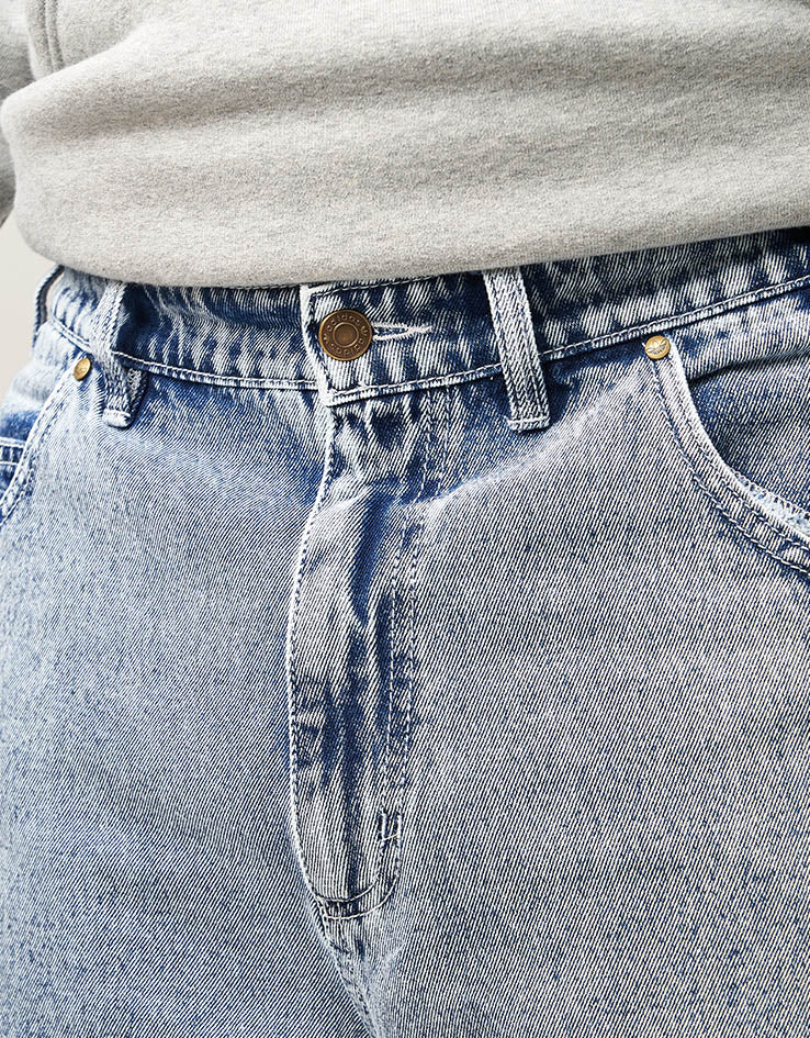 adidas x Kader Washed Denim Pant - Solid Grey - Image 5
