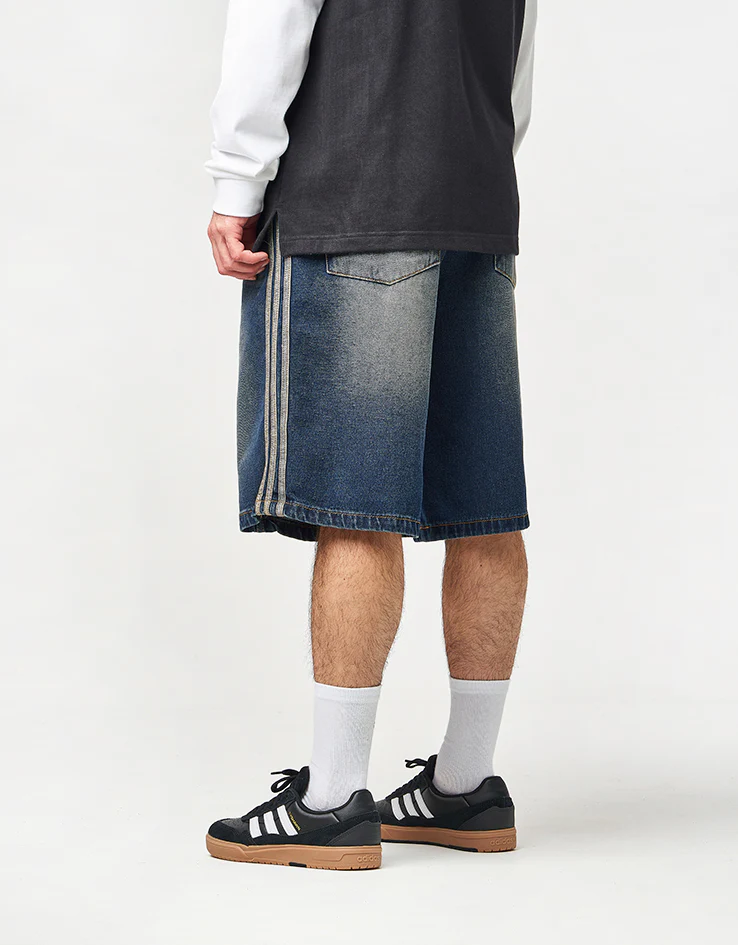 adidas x Tyshawn Denim Short - Indigo Denim - Image 2