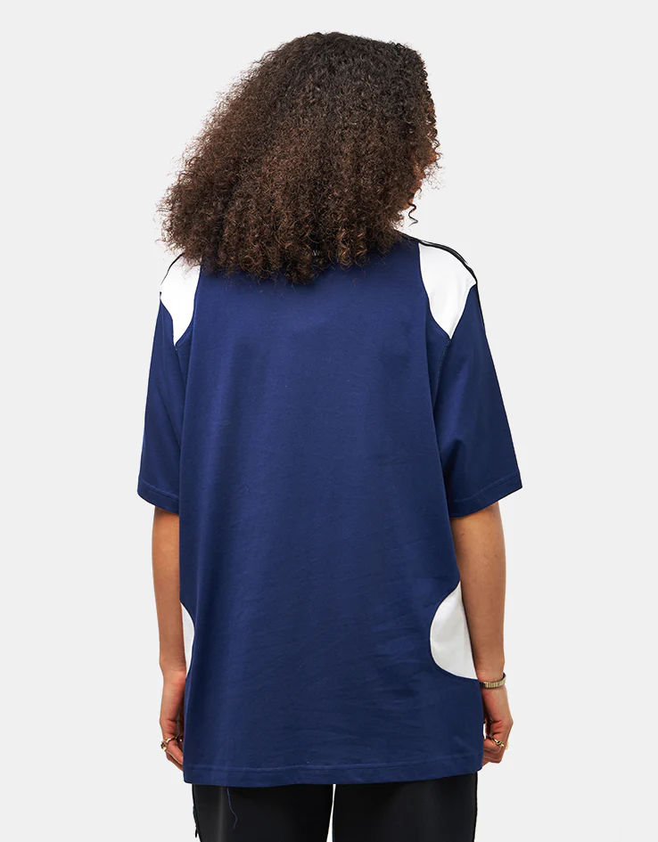 adidas x Tyshawn T-Shirt - Dark Blue/White/Black - Image 8