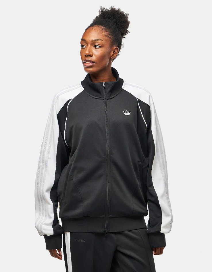 adidas x Tyshawn Track Jacket - Black/White/Dash Grey - Image 7