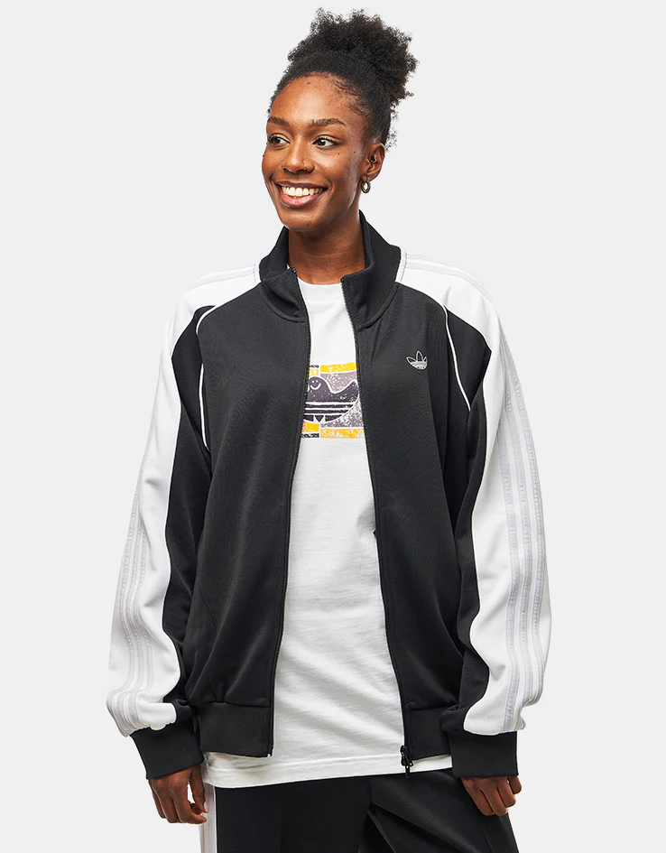 adidas x Tyshawn Track Jacket - Black/White/Dash Grey - Image 8