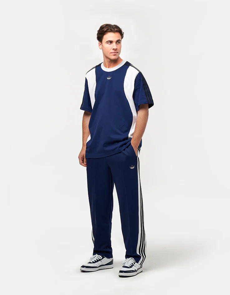 adidas x Tyshawn Trackpant - Dark Blue/White/Black - Image 8