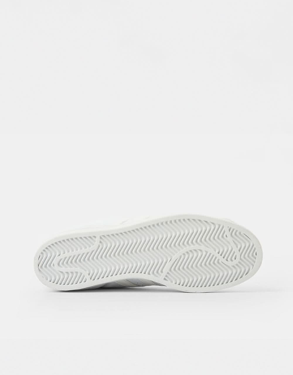 adidas x Vitoria Superstar ADV Skate Shoes - White/Core Black/White - Image 6