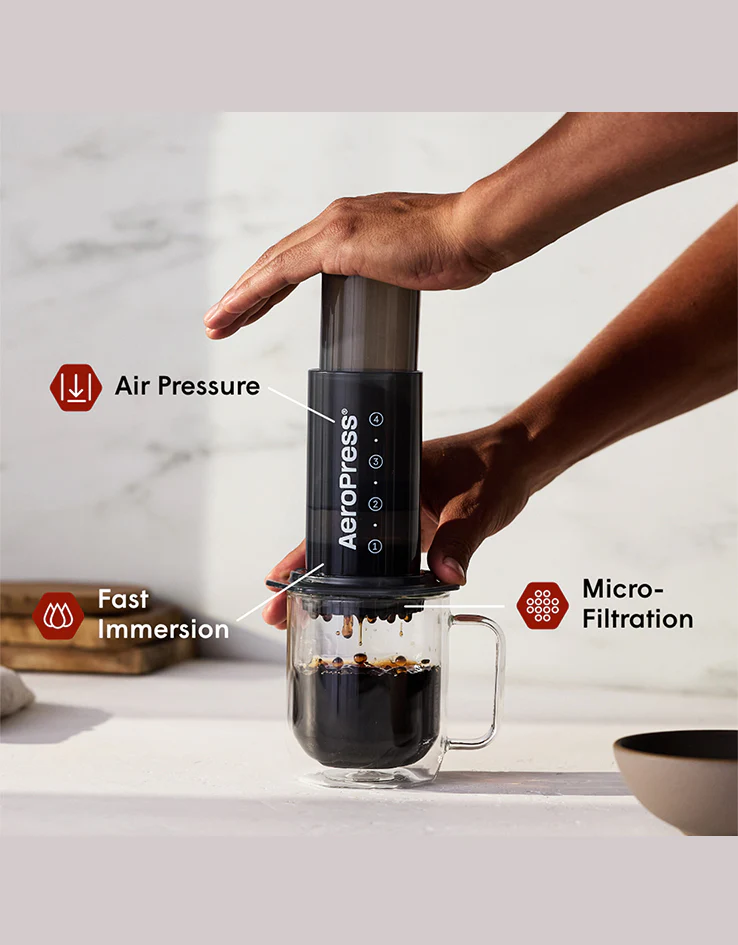 AeroPress Original Coffee Maker - Black - Image 2