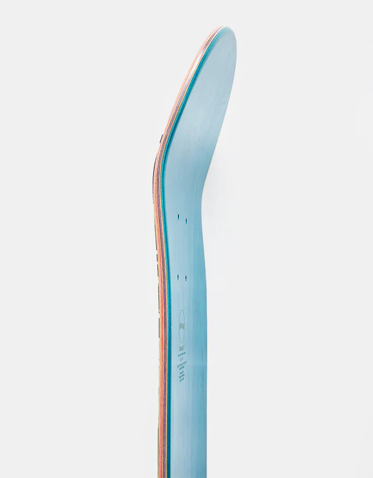Almost Bowerbank Silver Lining R7 Skateboard Deck - 8" - Image 5