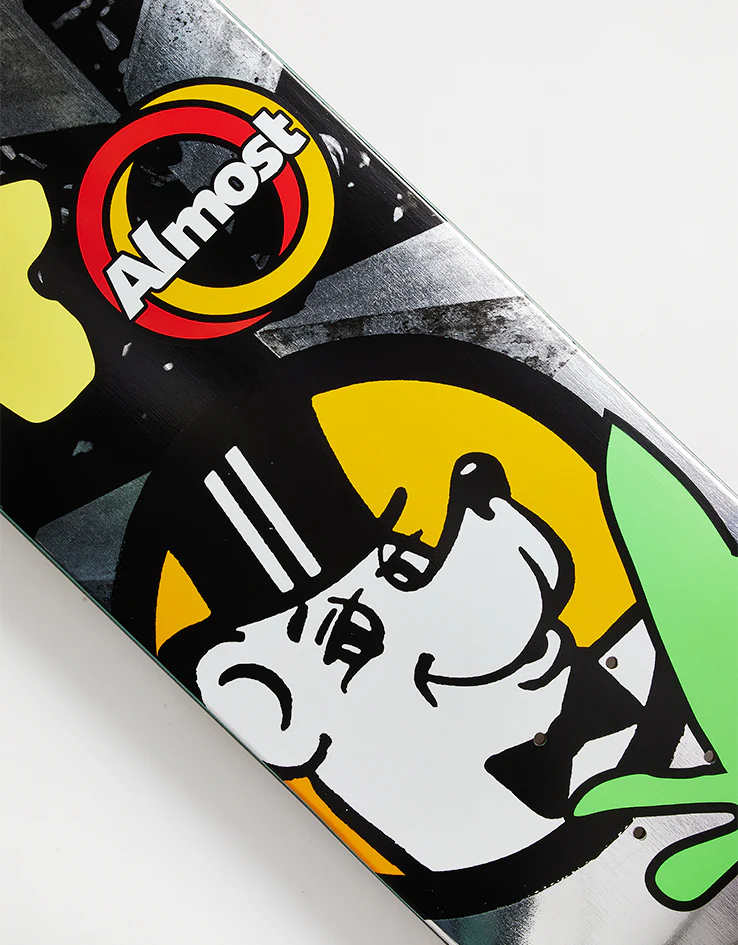Almost Bowerbank Silver Lining R7 Skateboard Deck - 8.25" - Image 2