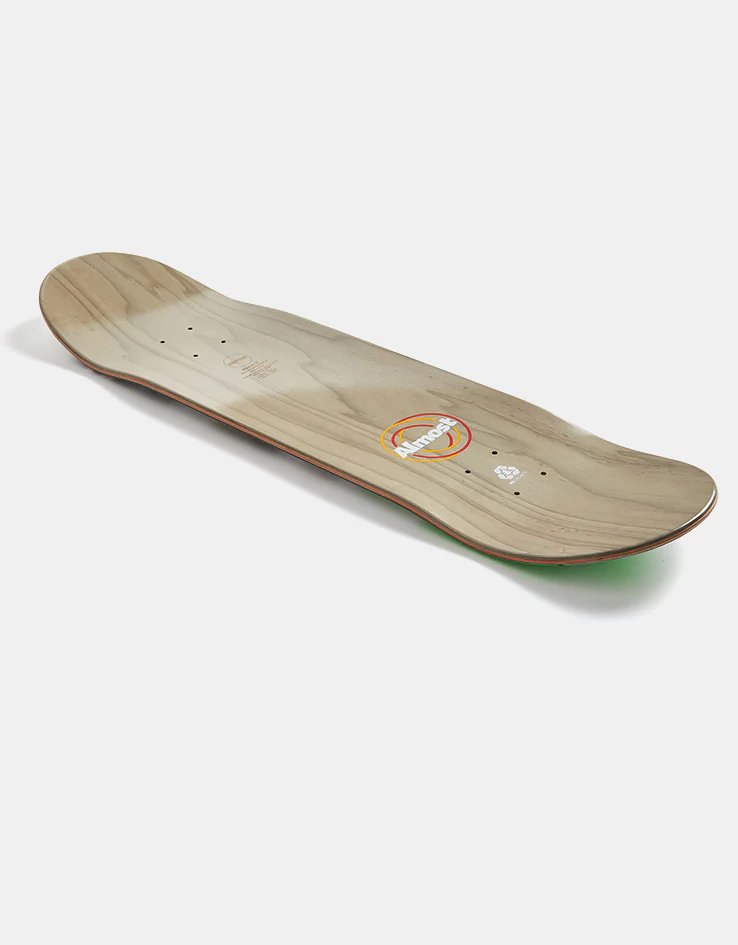 Almost Bowerbank Silver Lining R7 Skateboard Deck - 8.25" - Image 3