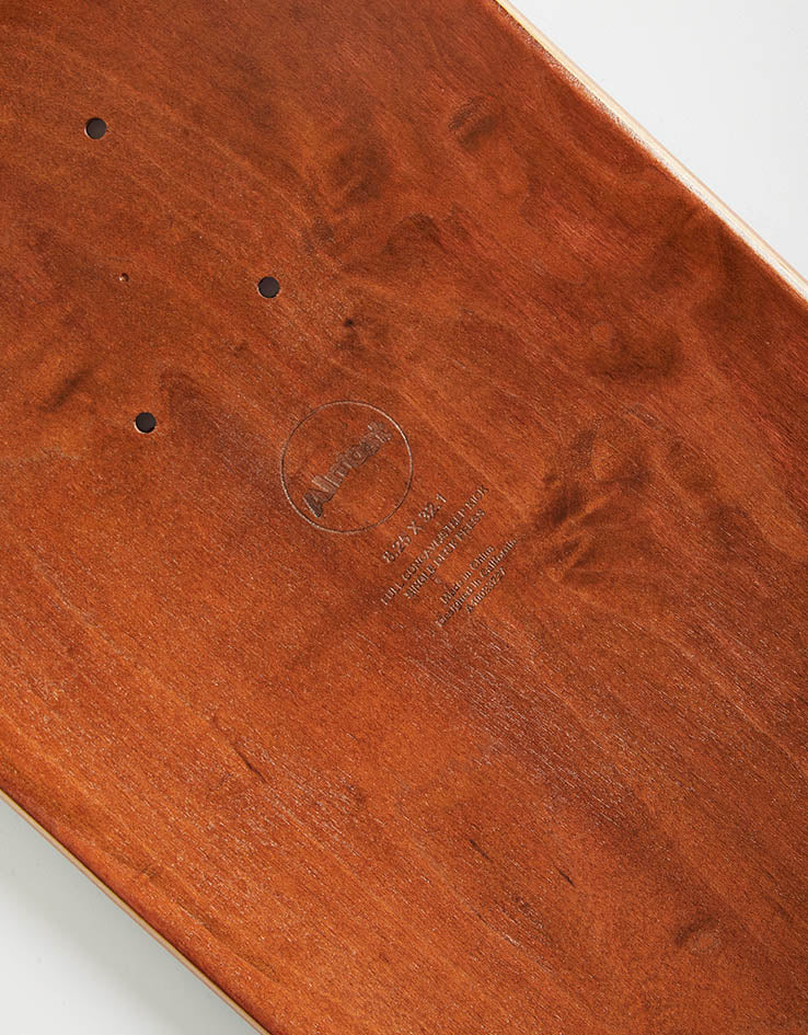 Almost Fall Off Logo HYB Skateboard Deck - 8.25" - Image 4