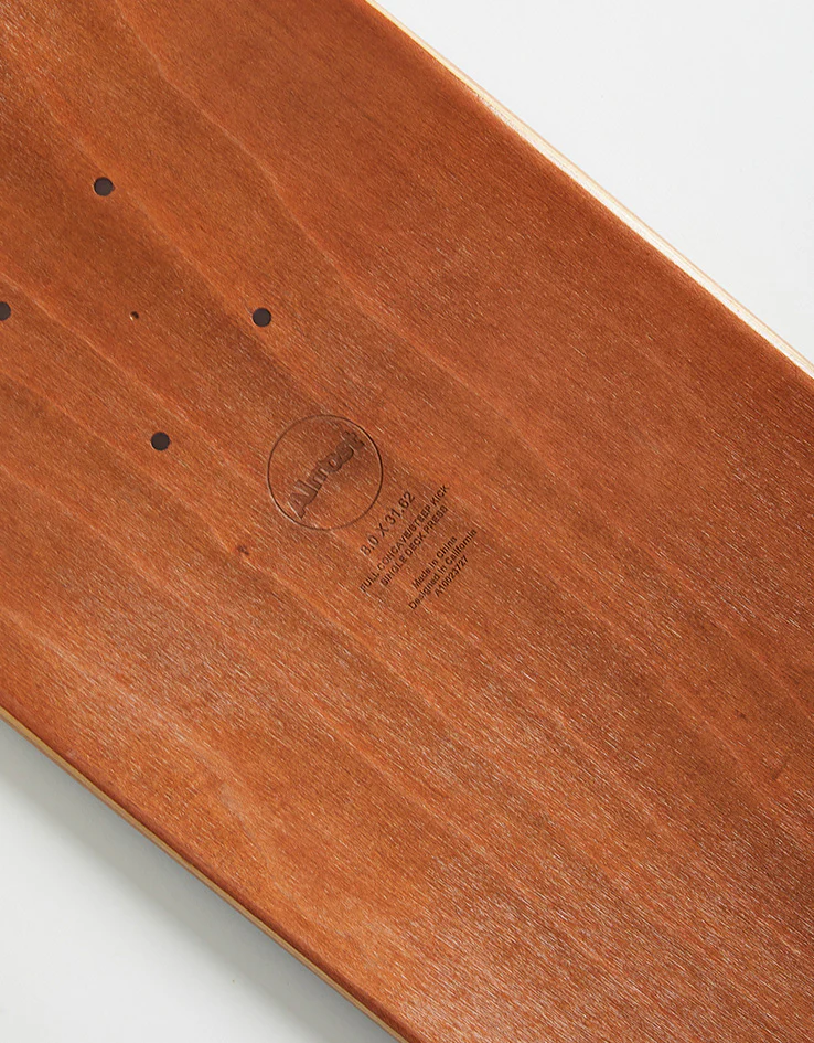 Almost Fall Off Logo HYB Skateboard Deck - 8" - Image 4
