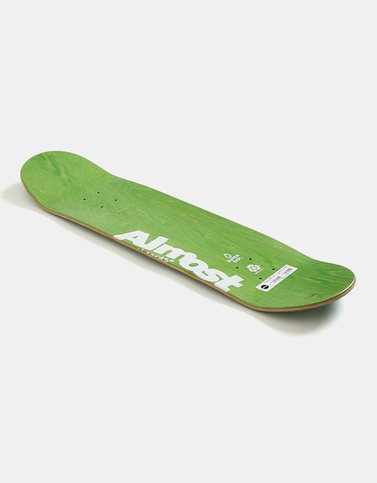 Almost Greener Super Sap R7 Skateboard Deck - 8.25" - Image 3
