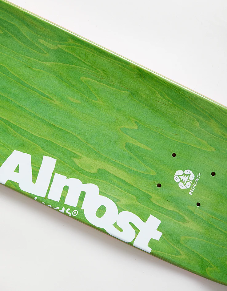 Almost Max Gradient Rings Impact Support Skateboard Deck - 8" - Image 4