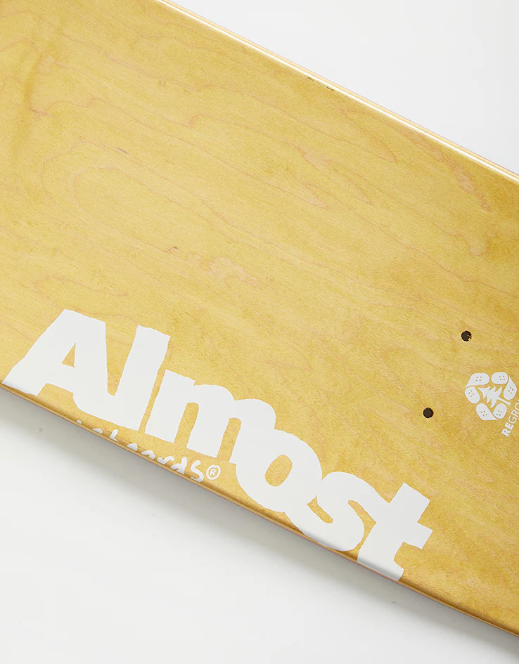 Almost Max Knock Out Rings Impact Support Skateboard Deck - 8" - Image 5