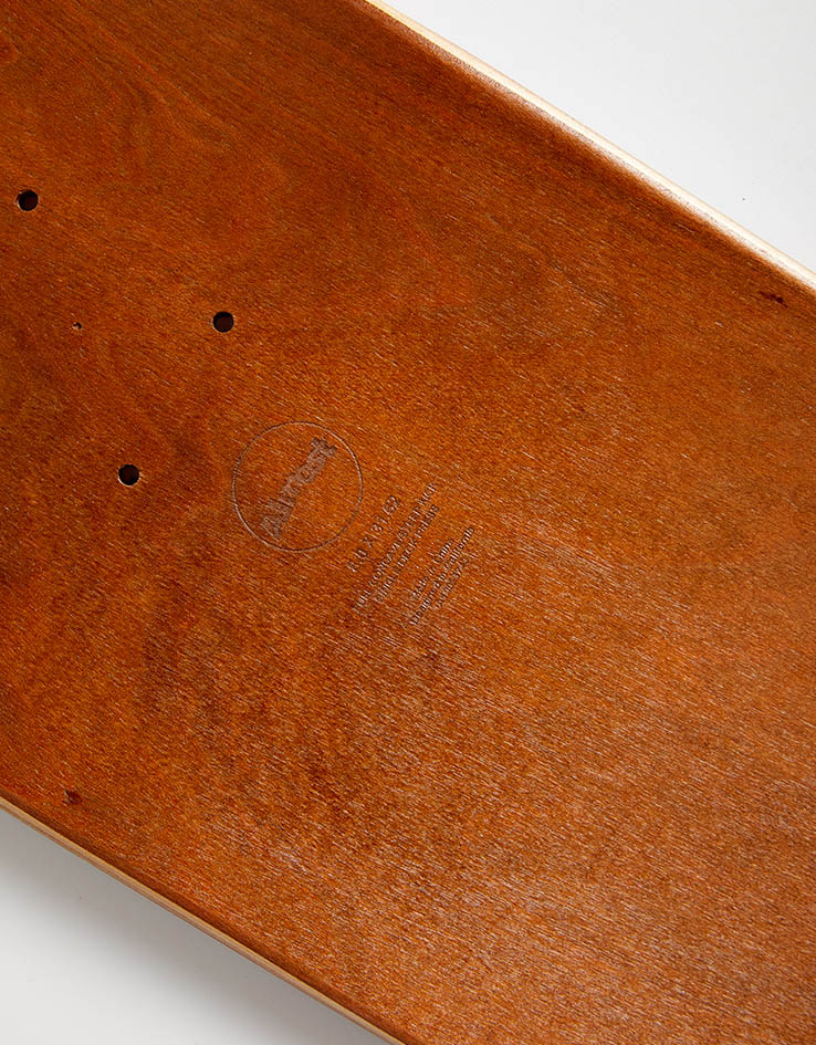 Almost Most Burgundy HYB Skateboard Deck - 8" - Image 4