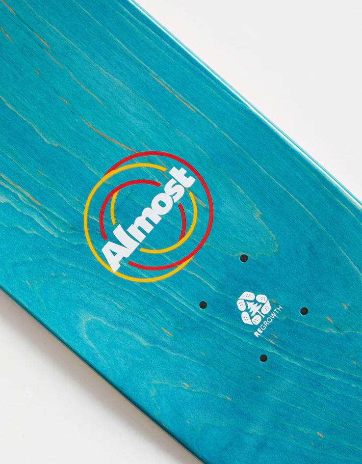 Almost Mullen Silver Lining R7 Skateboard Deck - 7.75" - Image 2